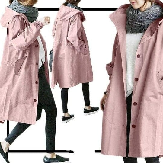 Andréa｜Imperméable trench-coat élégant